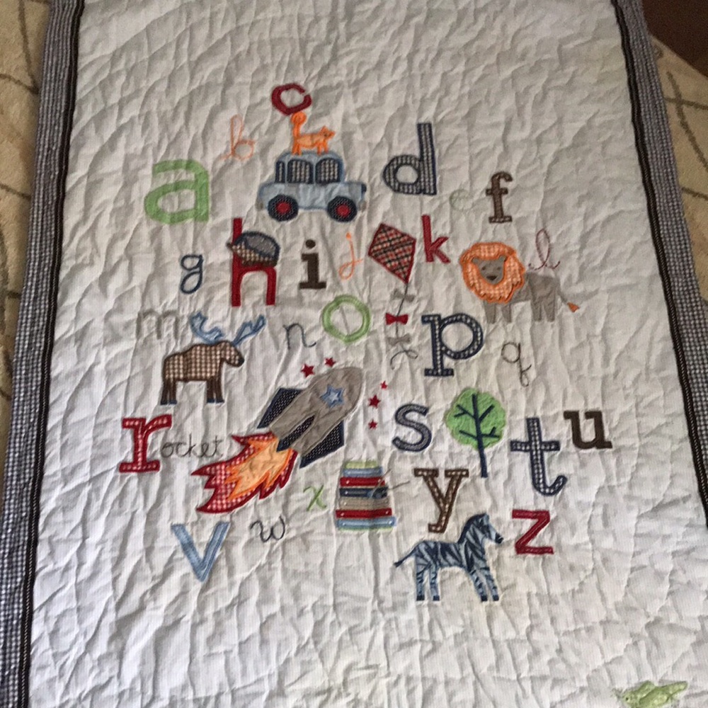 Pottery barn kids crib set